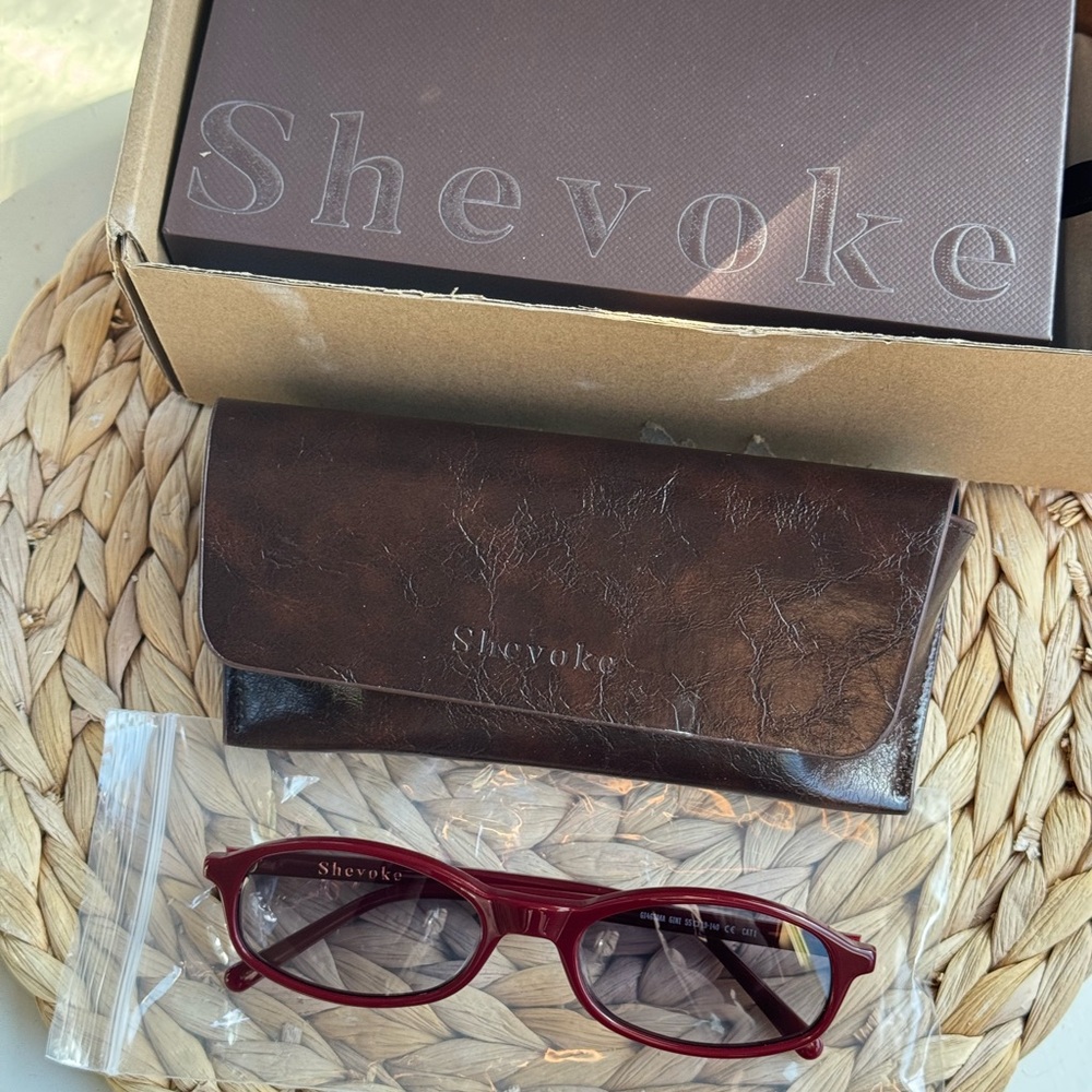 Shevoke Gini Maroon Sunglasses